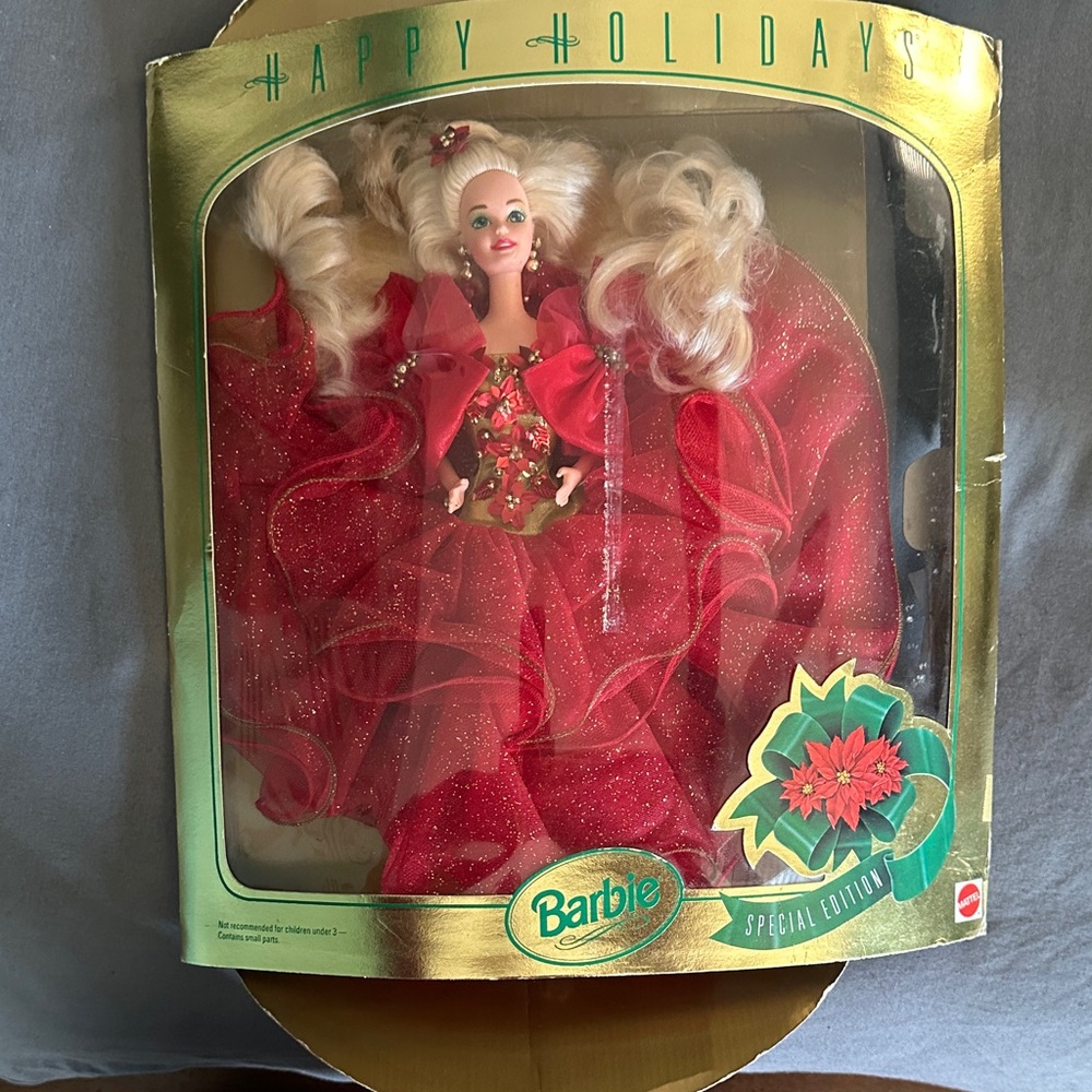 Barbie Holiday Edition Doll in Sparkling Red Gown